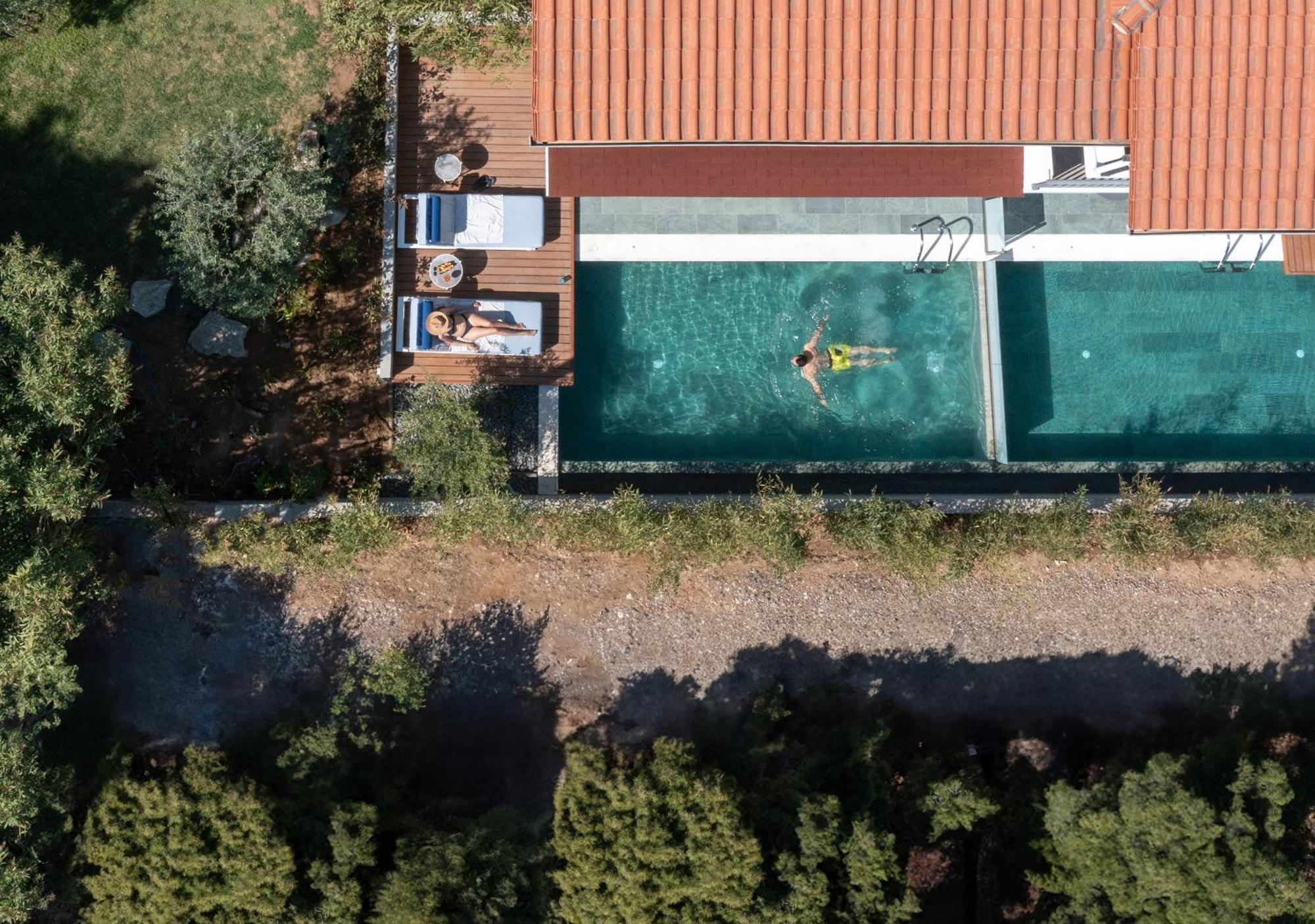 Philoxenia Hotel Psakoudia Bagian luar foto